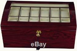 Luxury Display Watch storage Case for 24 watches -model Watchpro-24 Series