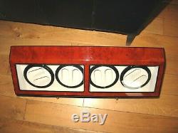 Luxury Walnut 8 Automatic Watch Winder Display Case Box with Storage Drawers