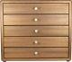 Massive Sapeli Wood Cupboard Cabinet Rack Display Box Case For 60 Pipe New