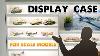 Make A Display Cabinet For Scale Models With Led Lighting U0026 Glass Doors Diy Vitrine Scale Modeling