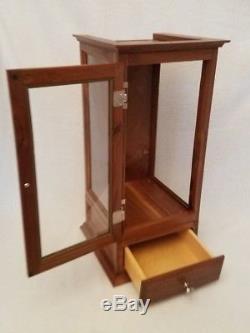 Maple Wood Display Cabinet