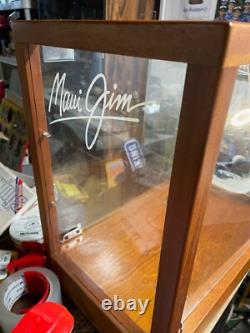 Maui Jim Sunglasses Display Case Wood Frame See Description