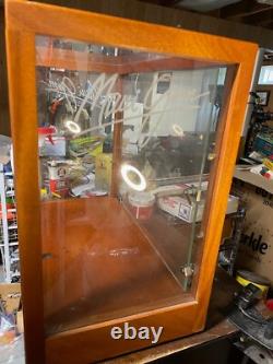 Maui Jim Sunglasses Display Case Wood Frame See Description