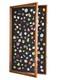Medal Display Case Xl 150+ Pin Badge Patch Flag Walnut Wood Military Ribbon Rack