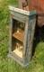 Medicine Cabinet, Vintage Wood Display Case, Wall Mount Cupboard, Shadow Box A16