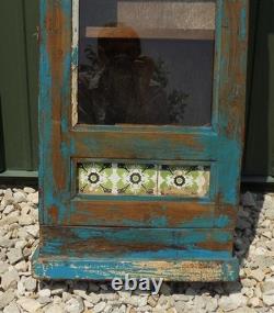 Medicine Cabinet, Vintage Wood Display Case, Wall Mount Cupboard, Shadow Box A17