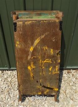 Medicine Cabinet, Vintage Wood Display Case, Wall Mount Cupboard, Shadow Box A17