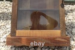 Medicine Cabinet, Vintage Wood Display Case, Wall Mount Cupboard, Shadow Box, A4 Medicine Cabinet, Vintage Wood Display Case, Wall Mount Cupboard, Shadow Box, A4