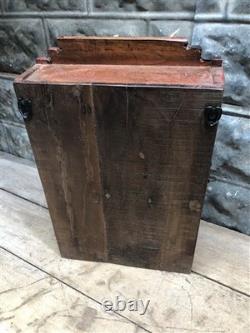 Medicine Cabinet, Vintage Wood Display Case, Wall Mount Cupboard, Shadow Box BMB