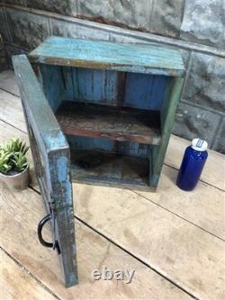 Medicine Cabinet, Vintage Wood Display Case, Wall Mount Cupboard, Shadow Box BMJ