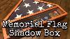 Memorial Wooden Flag Case How To