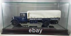 Mercedes-Benz Racing Transporter Glass and Wood Display Case by Perfect Cases