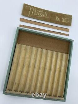 Miller Vintage 10-Pen Fountain Pen Store Display Tray Case Denmark Danish RARE