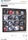 Mini Helmet Display Case 16 Football Riddell Black Wood Nfl Wall Shelf Cabinet