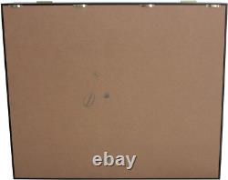 Mini Helmet Display Case 16+ Football Riddell Black Wood NFL Wall Shelf Cabinet