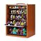 Miniature Display Case Display Cases For Collectibles Miniatures Storage Brown