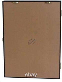 Minifigures Display Case 84 Pcs LEGO Toy Miniature Solid Wood Black Wall Cabinet