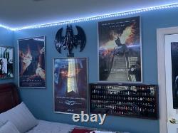 Minifigures Display Case Mahogany 200 Pcs LEGO Figurines Wood Cabinet With Plates