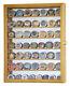 Mirrored Back 49 Military Challenge Coin Cabinet Display Case Holder Rack Usa