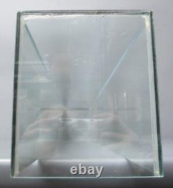 Mirrored O Gauge 42 Display Case with Wood Base