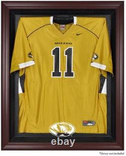 Missouri Tigers Mahogany Framed Logo Jersey Display Case