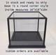 Model / Collectable Display Case Wood/acrylic # Pp24038