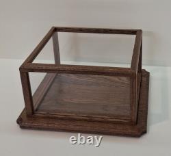 Model Display Case Wood/Acrylic #PP24021 9.5X11.5X6.5H IN STOCK