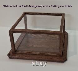 Model Display Case Wood/Acrylic #PP24021 9.5X11.5X6.5H IN STOCK