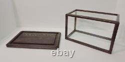 Model Display Case Wood/Acrylic #PP24025 In Stock and ready to ship 15x8W x 10