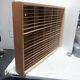 Napa Valley 100 Tape Cassette Video Games Wood Wall Display Case Rack