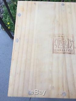 NAPA Valley Revolving Wood Carousel Tower 220 CD Holder Display Storage Case