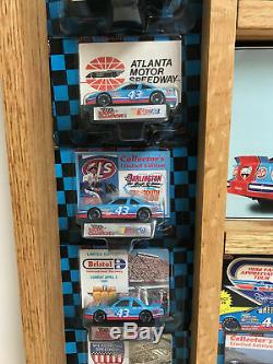 NASCAR Diecast Oak Wood Display Case Richard Petty Fan Appreciation Tour #191