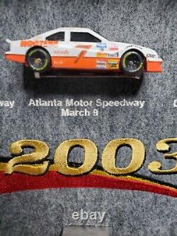 NASCAR Wood Display Case 2003 Champion Wood 35 x 19.5 x 3 Holds 39 Cars 164