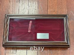 NEW IN BOX Franklin Mint The Teddy Roosevelt Silver Knife With Wood Display Case