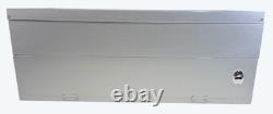 NIB 1981 Case XX Knife Wooden Wood & Glass Samples Locking Display Cabinet