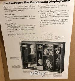NOS! Vintage Coca-Cola 100th Centennial Celebration Wood Display Case WithBox