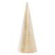 Natural Wood Cone Tree Large Cones Holiday Table Decor Pack Of 2