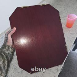 Netsuke Display Cabinets Mirror 12x16 Wood Box with Mirror