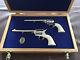 New Custom Wood Double Pistol Display Case In For Colt 1911, Python, Saa