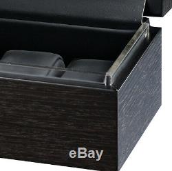 New High Quality VOLTA Charcoal Black 6 Watch Display Case / Storage Box