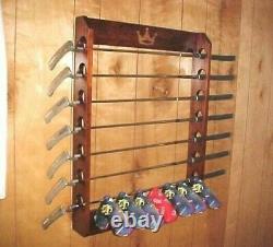 New Wood Golf Club Display Rack Case for 7 Scotty Cameron Putters & Head covers