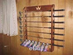New Wood Golf Club Display Rack Case for 7 Scotty Cameron Putters & Head covers