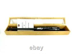 Nick Markakis Autographed Baseball Bat with Solid Wood Display Case and Papers