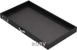 Novel Box 5 Drawer Jewelry Hobby Organizer Display Case withGrey Flocked Compart