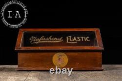 Nufashon Elastic Wood and Glass Countertop Display Case