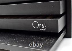 OMAS Fountain Pen Collectors Display Cabinet for 36 pens in Black Mob 367