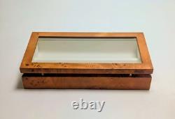 OYOBox Maxi Luxury Eyewear Organizer Box Burl Wood Sunglasses Display Case