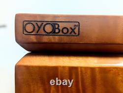 OYOBox Maxi Luxury Eyewear Organizer Box Burl Wood Sunglasses Display Case