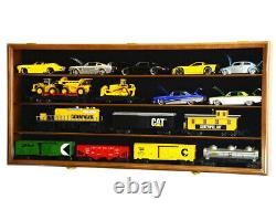 O Scale Model Train Car Display Case Rack Holder Box Holds Up To 16 Trains
