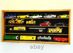 O Scale Model Train Car Display Case Rack Holder Box Holds Up To 16 Trains